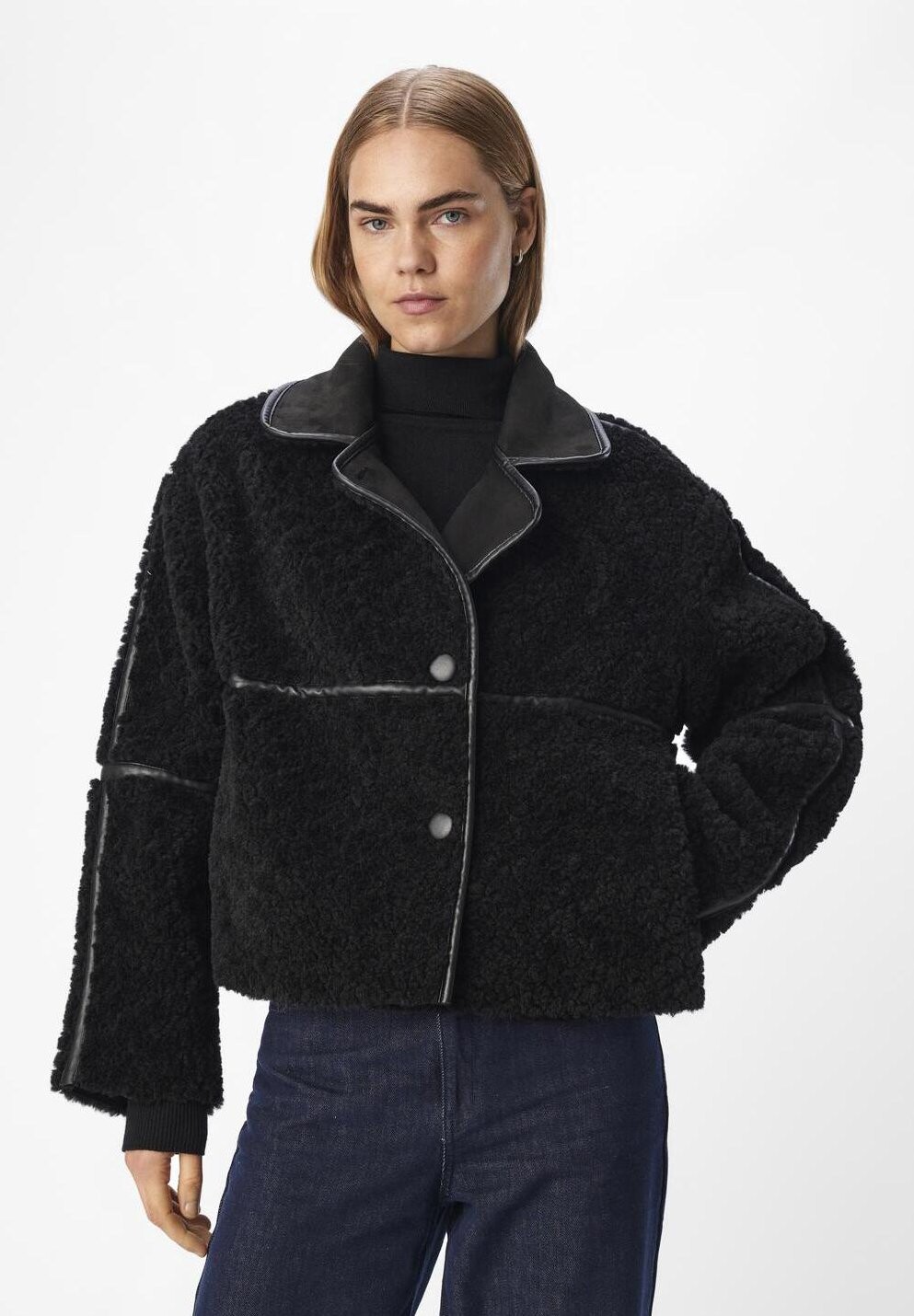 

Легкая куртка OBJRINA JACKET Object, черный