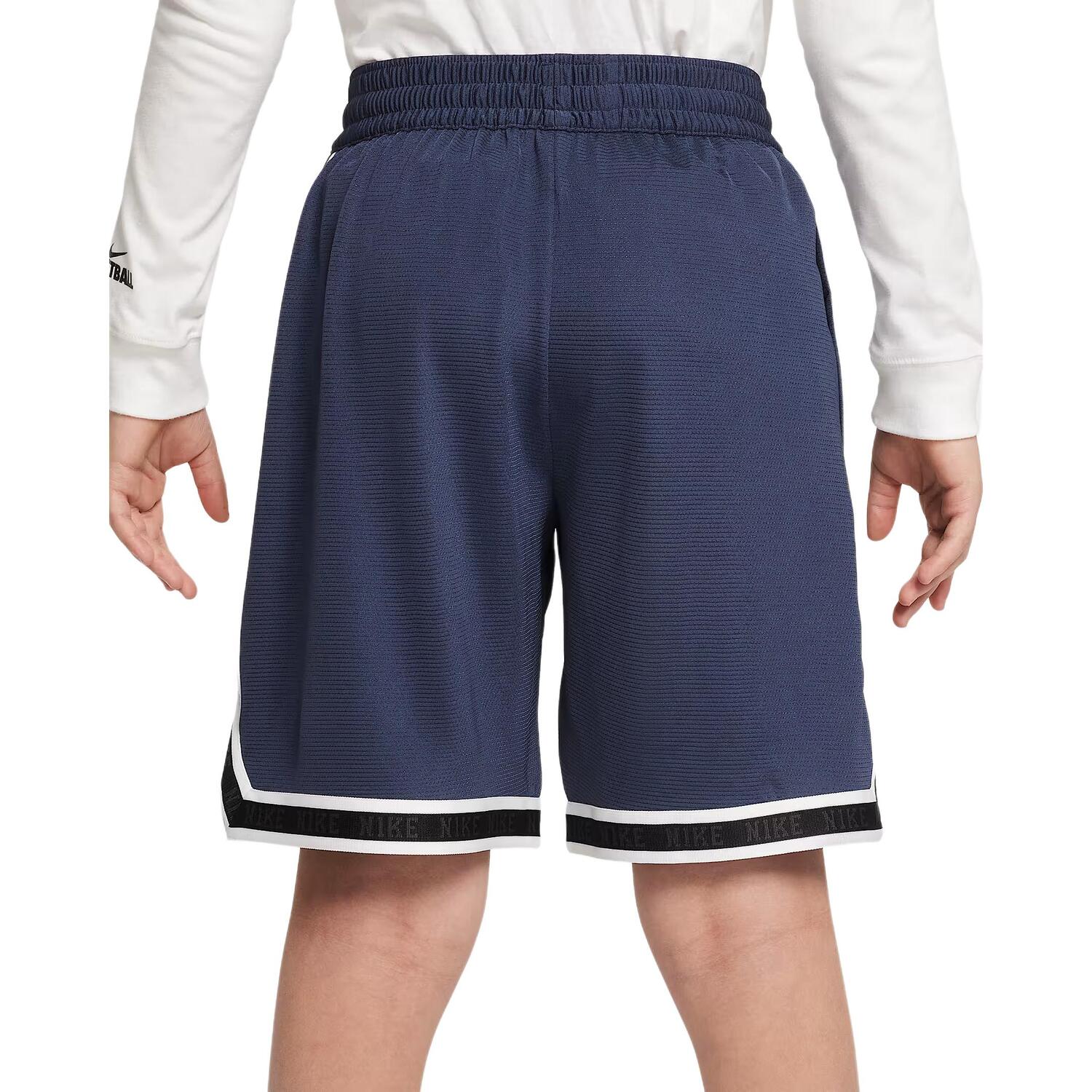 Детские шорты DNA High Top Basketball Collection, цвет Lightning Blue Nike, темно-синий — фото 4