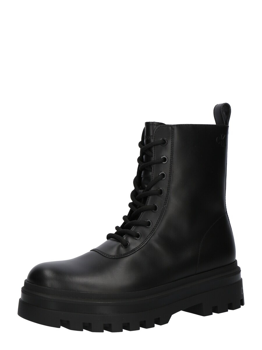 

Ботинки Calvin Klein Jeans Lace-Up Boots, черный