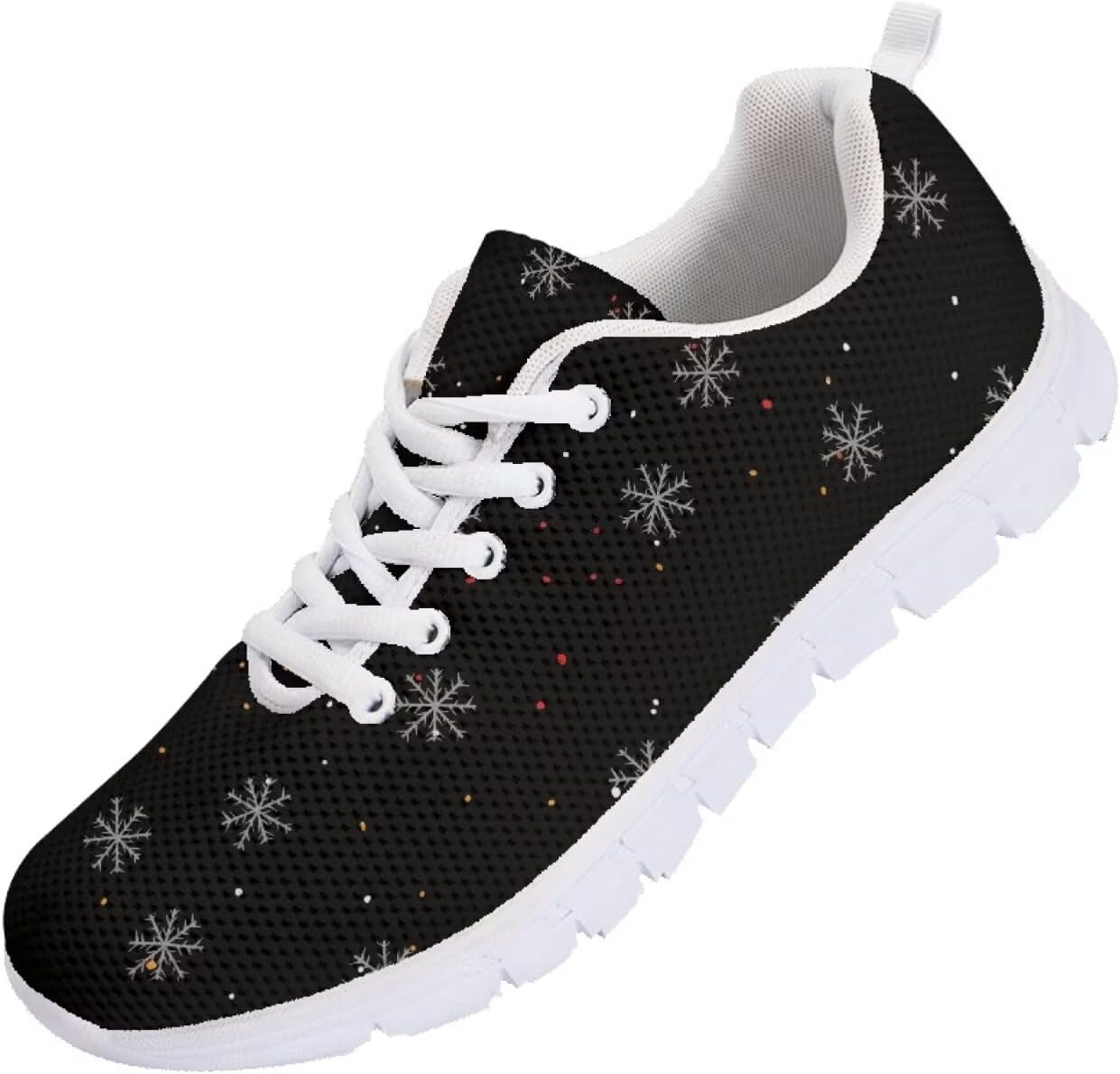 

Кроссовки Funnydude Funny для мужчин с принтом, для бега, походов, классические легкие дышащие кроссовки для спортзала, Snowflake