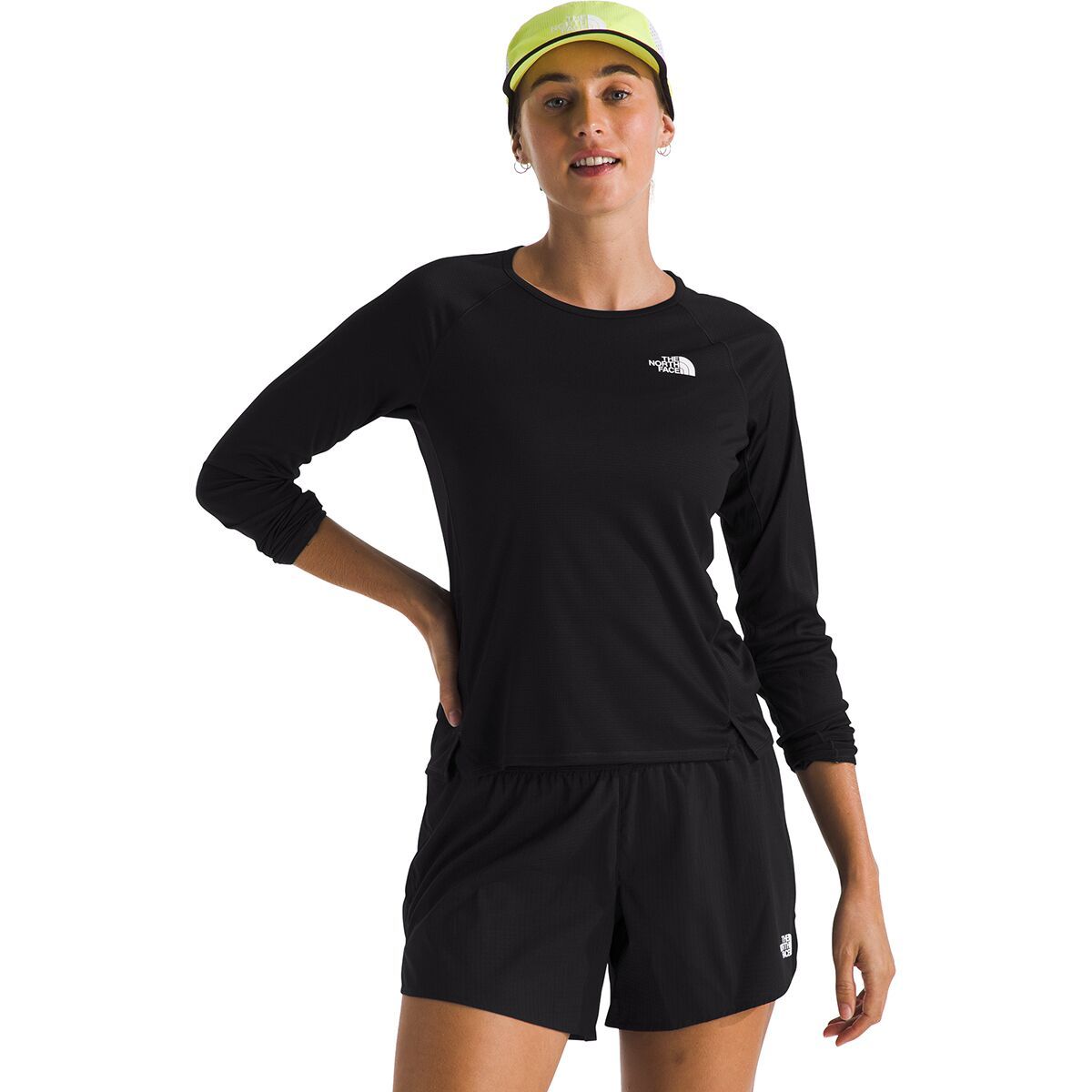 

Длинная рубашка с длинным рукавом Sunriser The North Face, черный