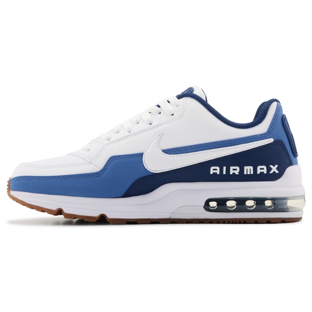 Кроссовки Air max ltd 3 Nike, white/navy/gum — фото 3