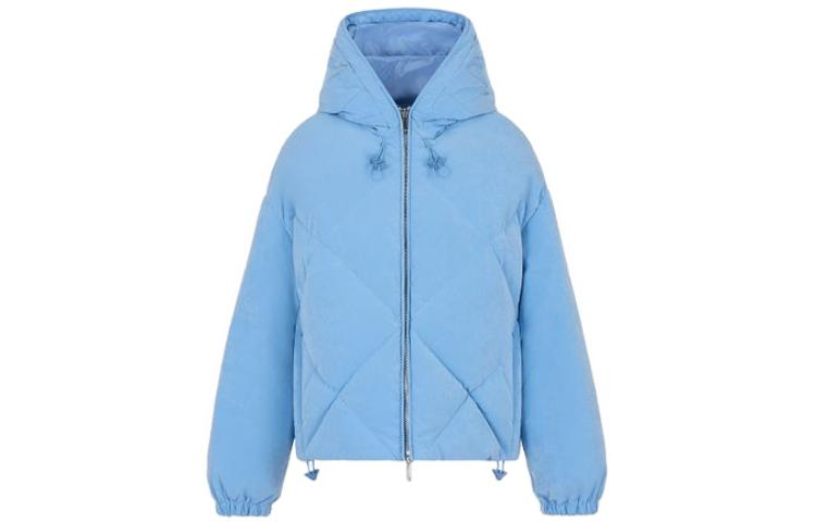 EMPORIO ARMANI Куртка женская Blue Hooded Moderate Others — фото 3
