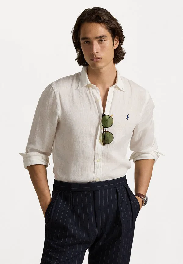 Спортивная рубашка с длинным рукавом Polo Ralph Lauren, Ceramic White
