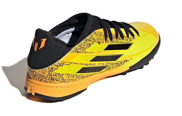 Кроссовки x speedflow.3 tf 'solar gold bright yellow' Adidas, черный — фото 4