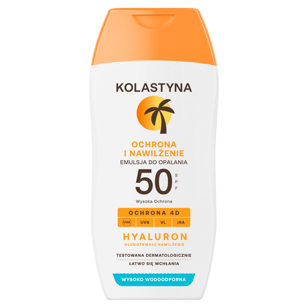 

Солнцезащитный лосьон с spf50, 150 мл Kolastyna