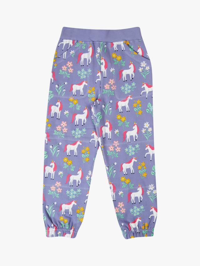 

Детские хлопковые джоггеры Malpas Frugi, Unicorn Floral