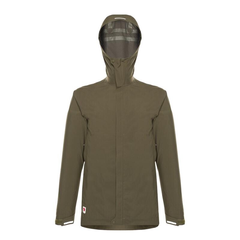 

Мужской походный дождевик Fjallraven, зеленый