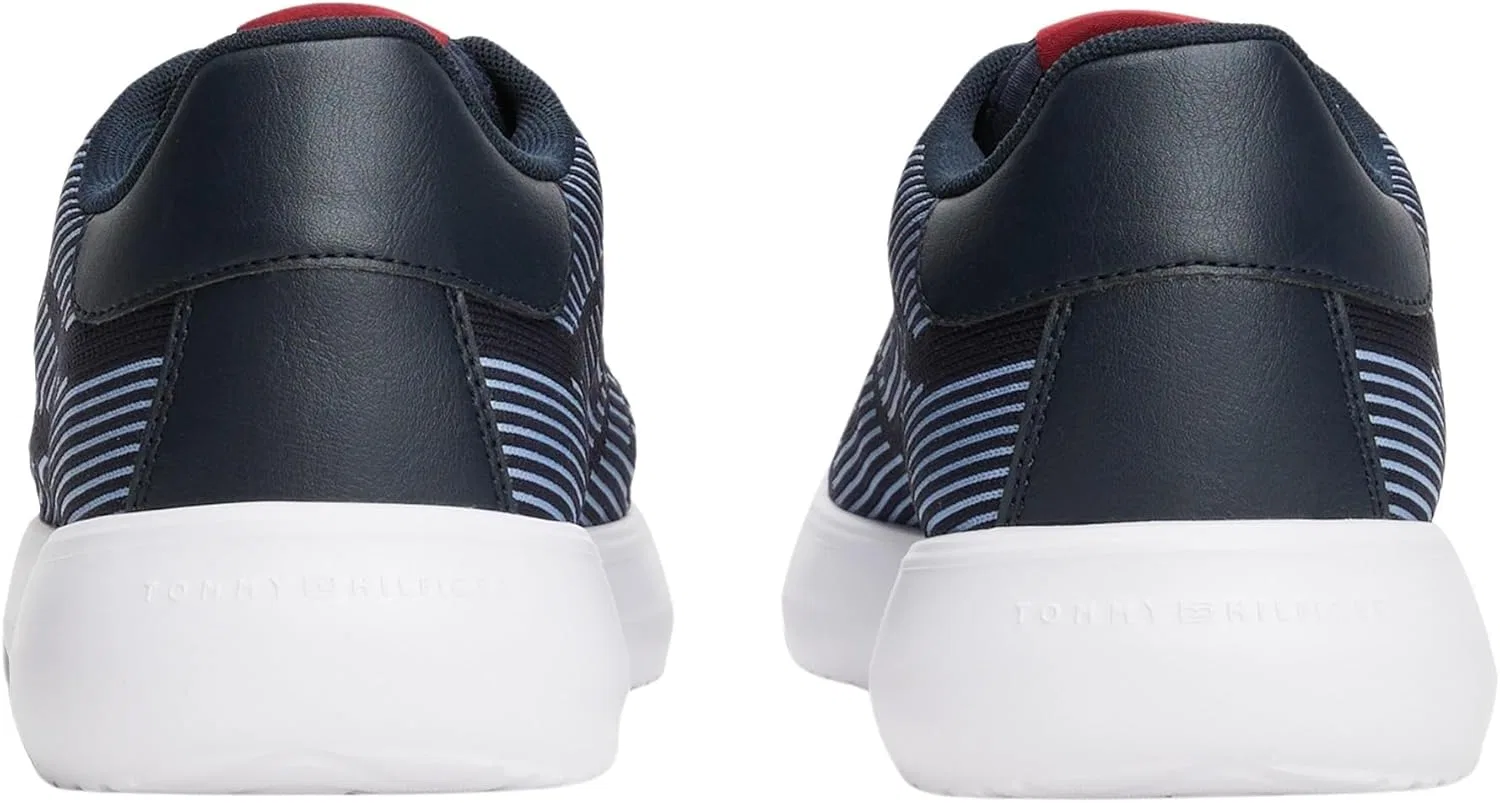 Tommy Hilfiger Кроссовки Herren Cupsole Modern Knit с логотипом, Blue Desert Sky — фото 2
