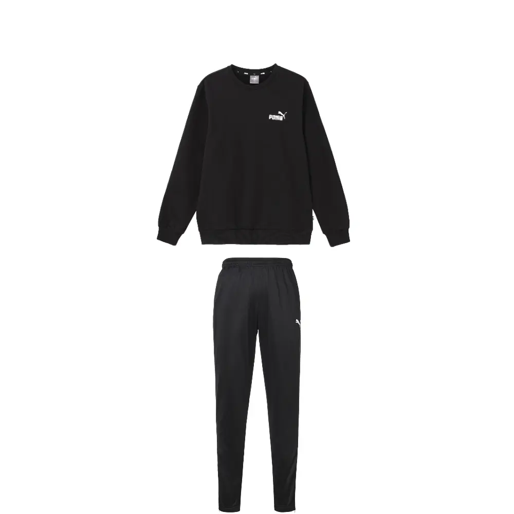 

Мужской комплект худи топ+черные низы PUMA, черный