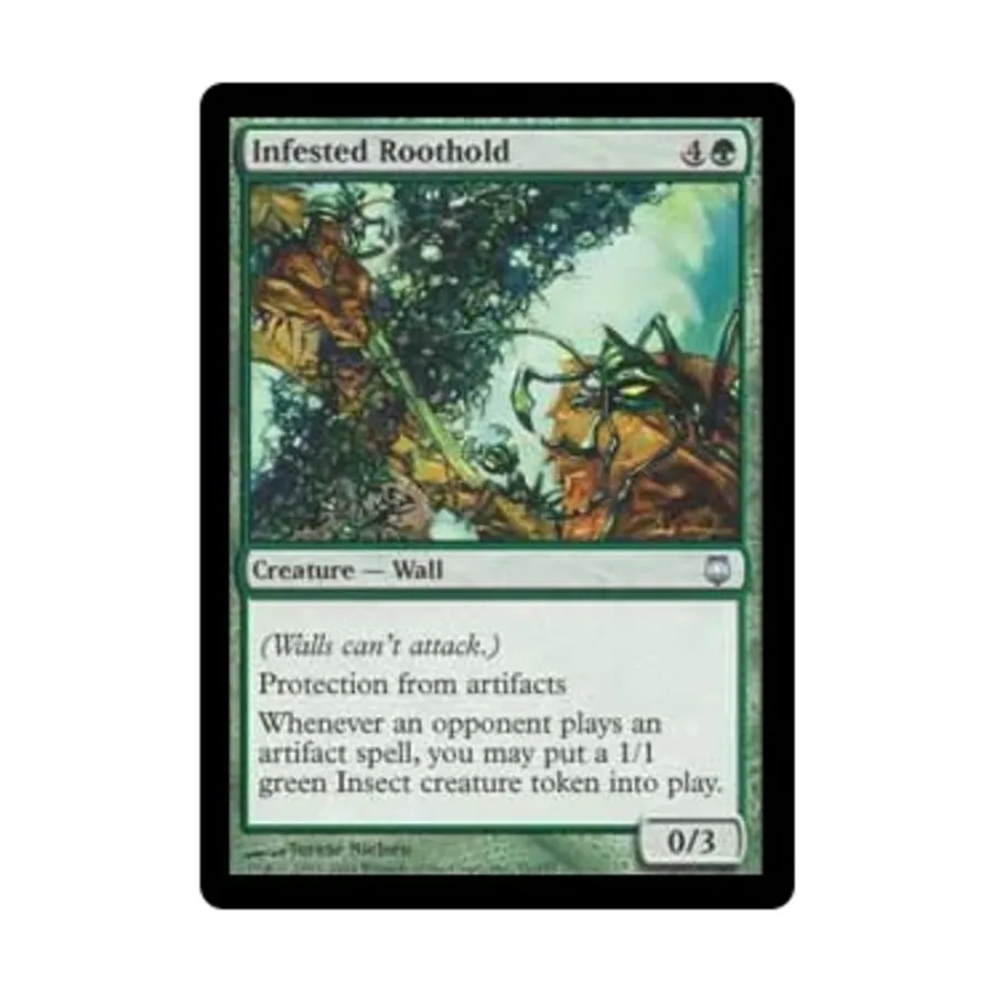 

CCG Заражённая корневая твердыня (U) (фольга), MTG - Darksteel