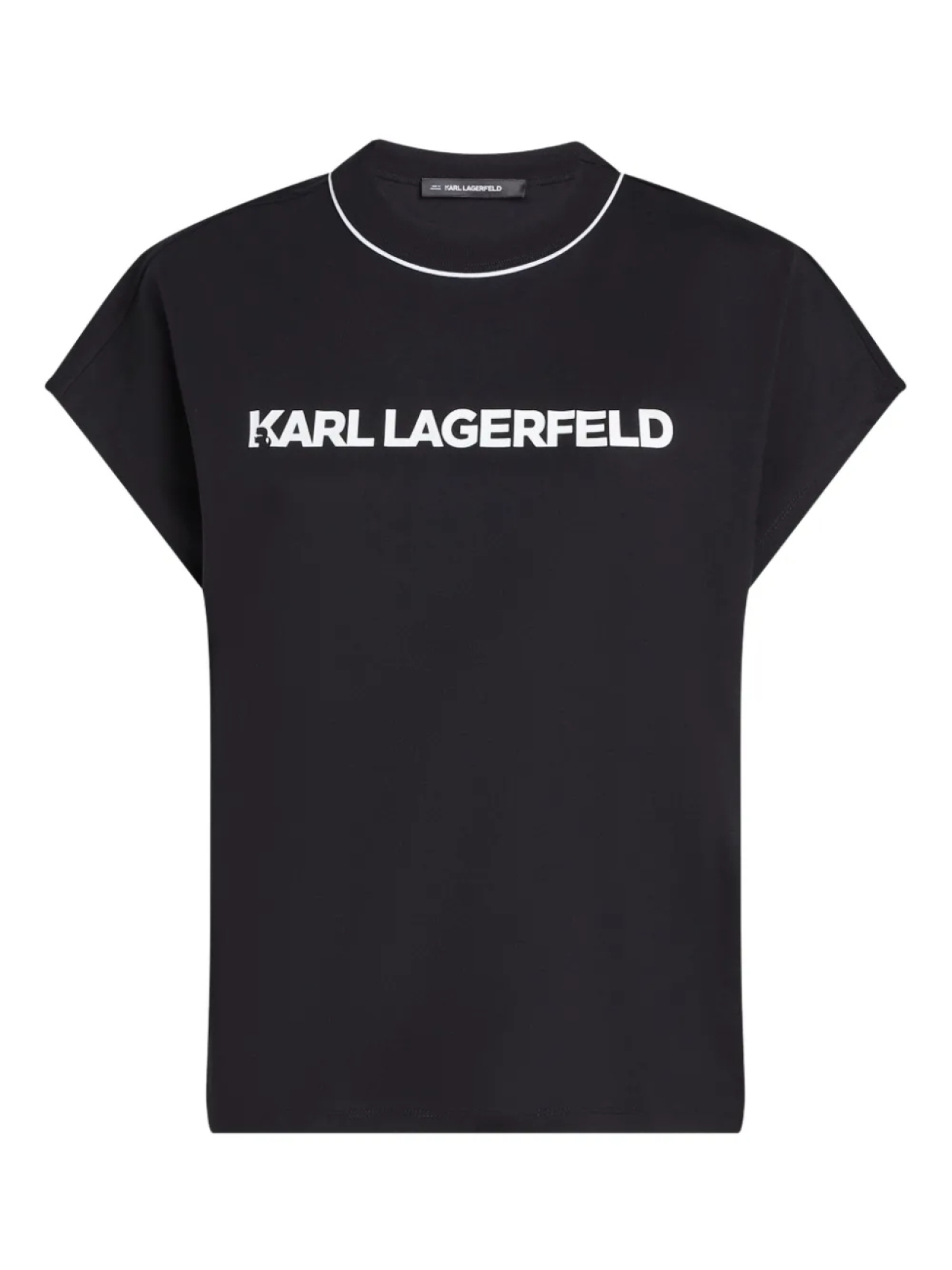 

Karl Lagerfeld футболка с логотипом, черный