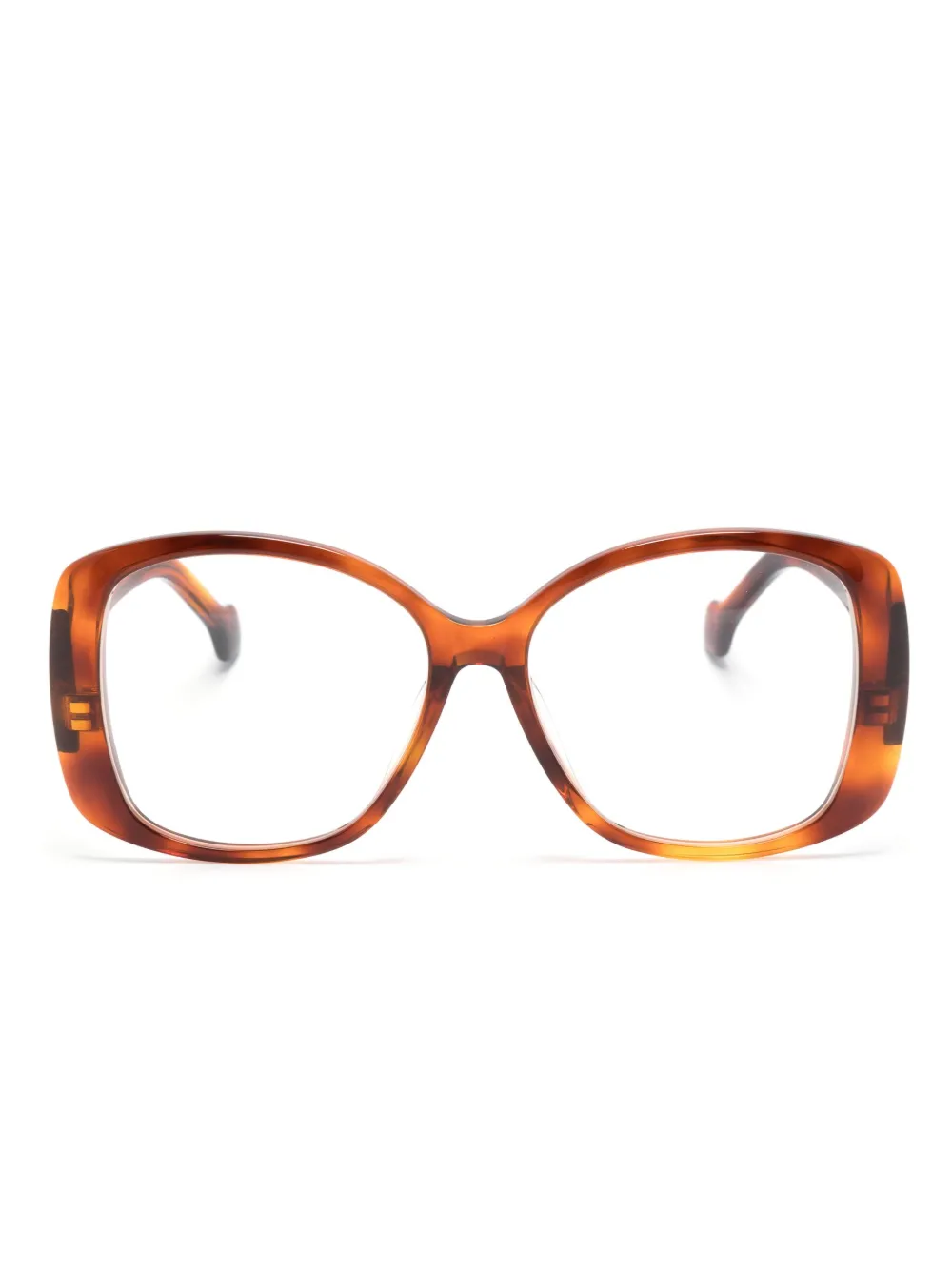 

Очки в квадратной оправе черепаховой расцветки Gucci Eyewear, коричневый