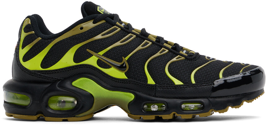 

Кроссовки Air Max Plus черного и зеленого цвета Nike, Черный, Кроссовки Air Max Plus черного и зеленого цвета Nike