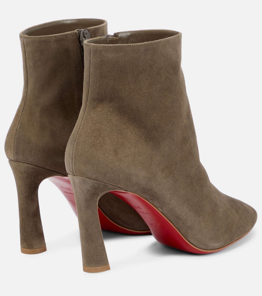 Сапоги So Eleonor на шнуровке из замши Christian Louboutin — фото 3