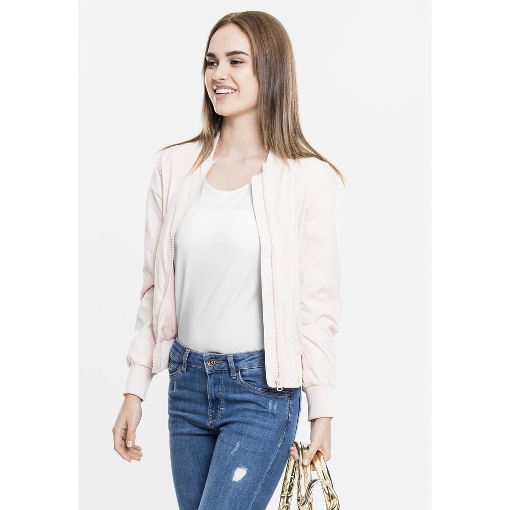 

Куртка Urban Classics TB1217 bomber, розовый