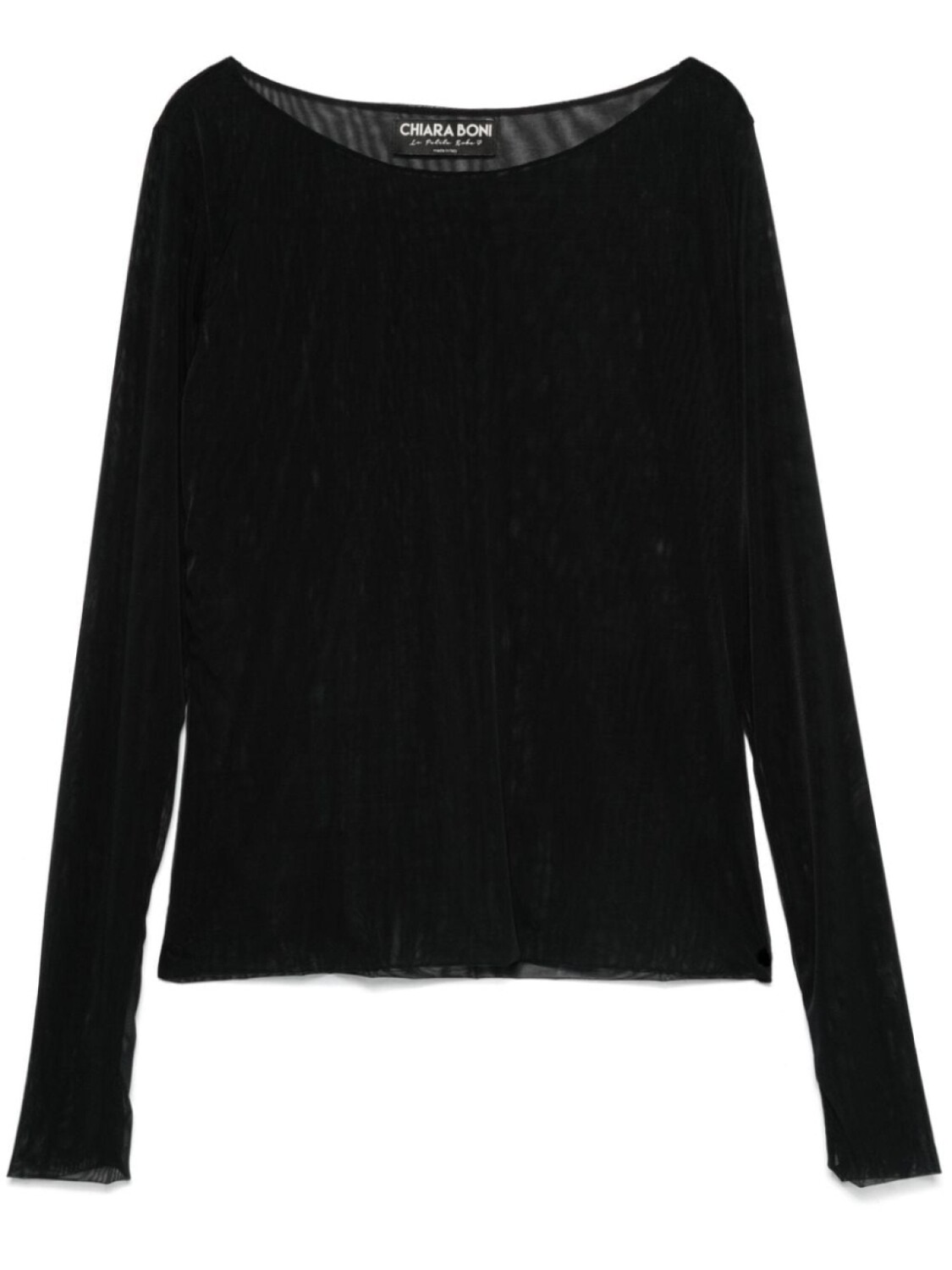 

CHIARA BONI La Petite Robe Топ Lupina Illusion, черный