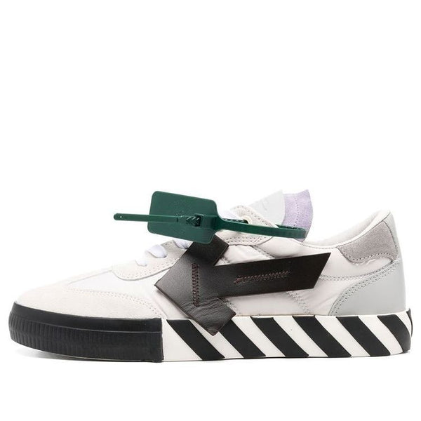 

Кроссовки new vulcanized low 'white black' Off-White, белый