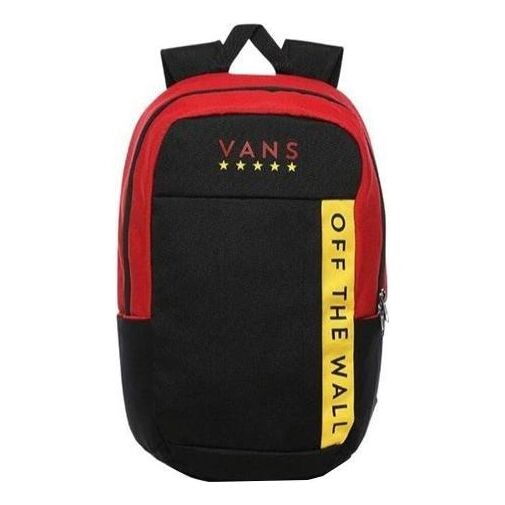 

Сумка plecak disorder backpack 'black red yellow' Vans, черный