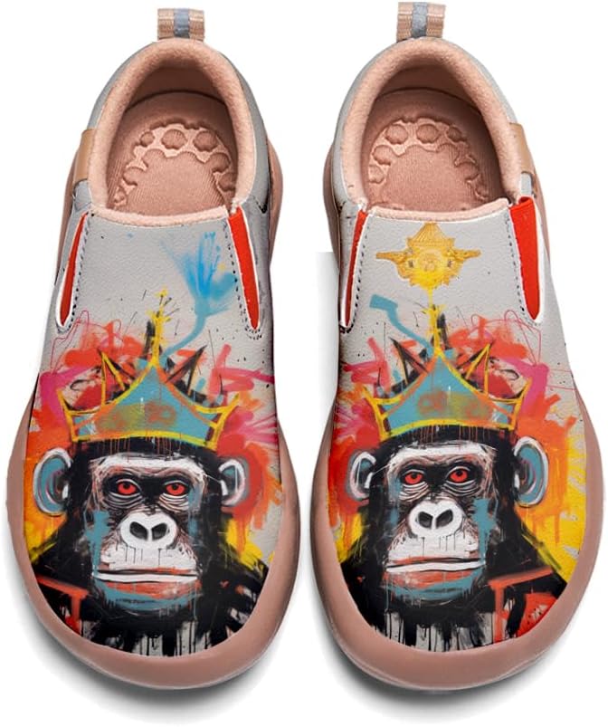 

Слипоны с граффити-рисунком Onehorse, Animal&graffiti-13