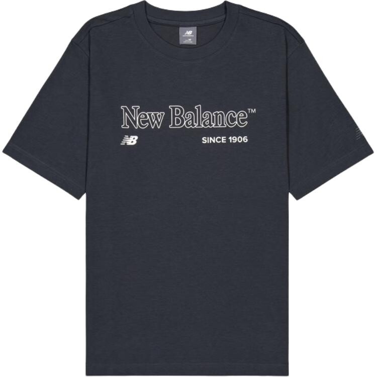 

Футболка мужская синяя New Balance, синий