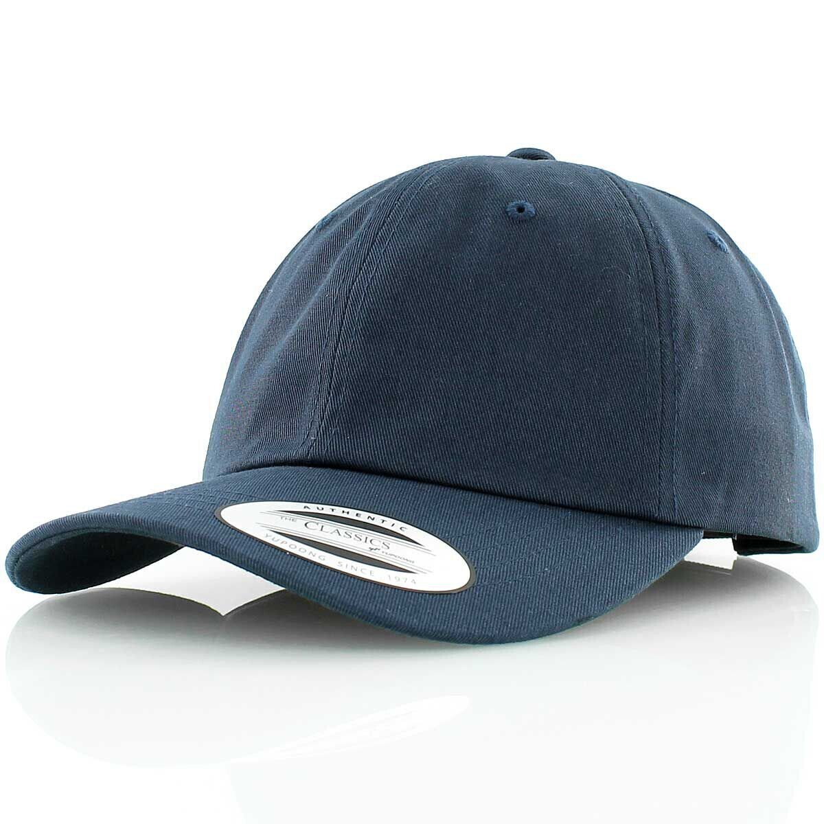 

Кепка Low Profile Cotton Twill Snapback Flexfit, темно-синий