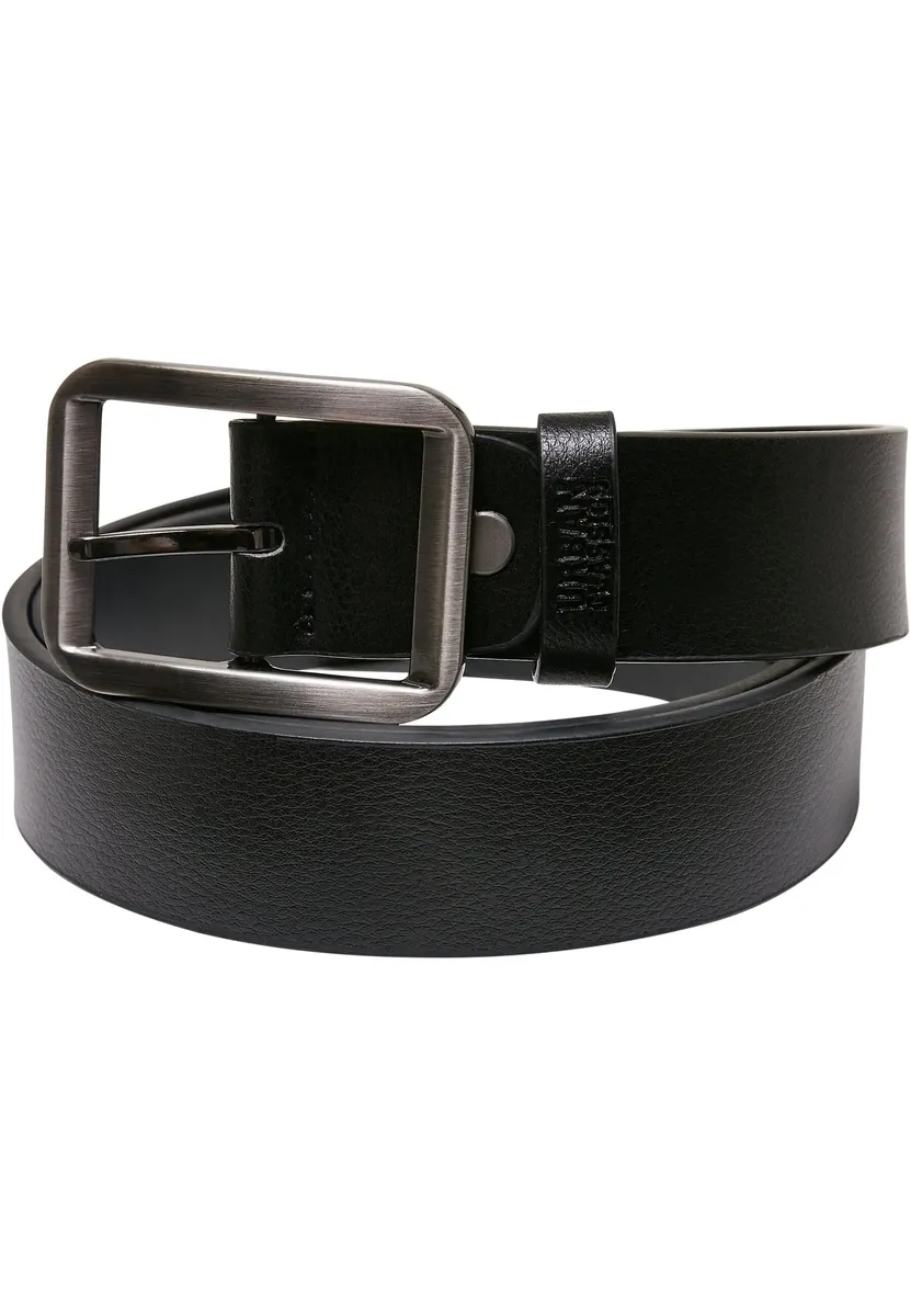 

Поясной ремень URBAN CLASSICS " Urban Classics Unisex Synthetic Leather Thorn Buckle Basic Belt", черный