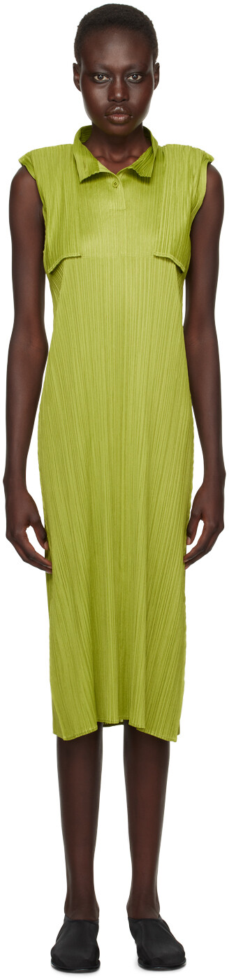 

Платье миди Green Monthly Colors August PLEATS PLEASE ISSEY MIYAKE