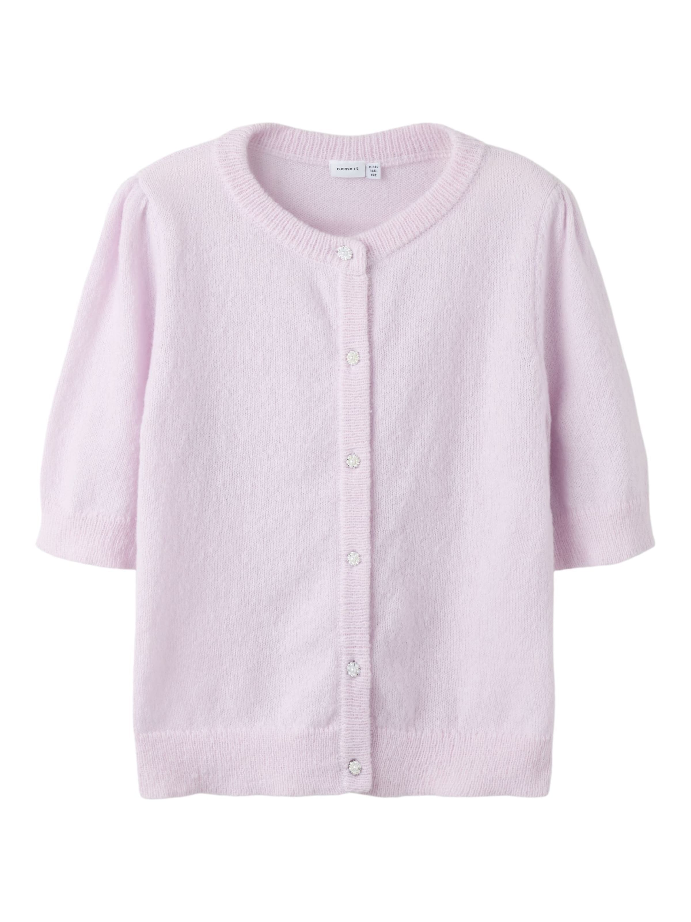 

NAME IT Кардиган вязаный в пастельно-фиолетовом цвете