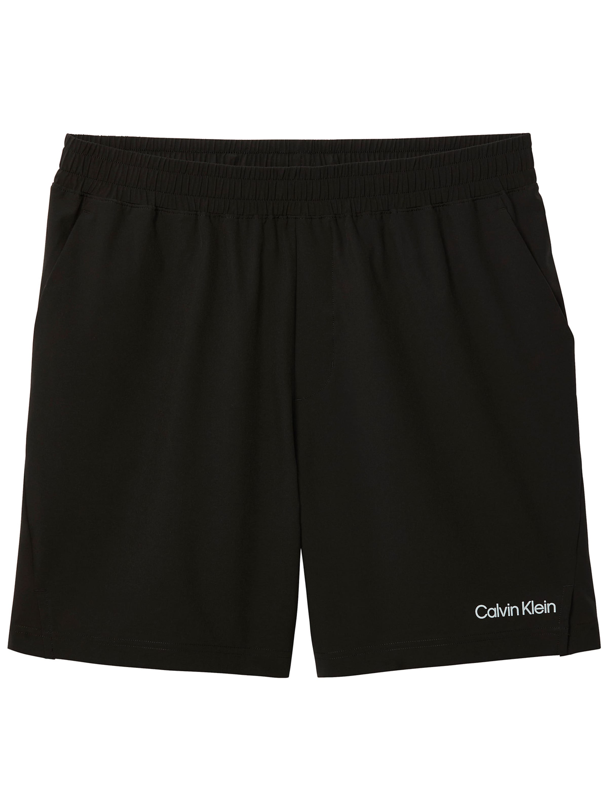 

Calvin Klein Sport Тренировочные шорты Regular в черном цвете