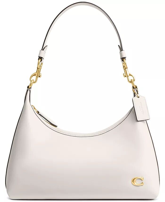 

Кожаная сумка через плечо Juliet среднего размера Coach, белый