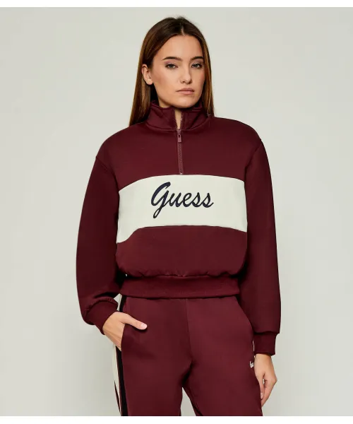 

Толстовка Fabia Cropped fit Guess Active, красный