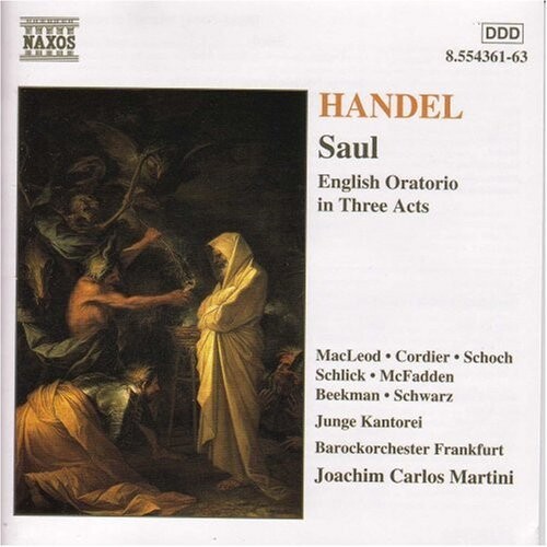 

CD диск Handel / Macleod / Cordier / Schwarz / Martini: Saul