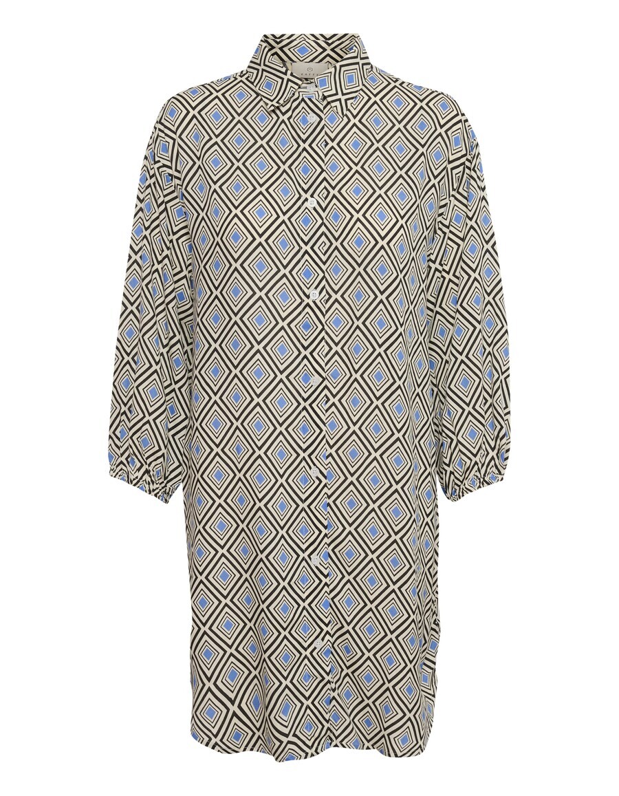 

Платье рубашка Kaffe Shirt Dress Somia, черный