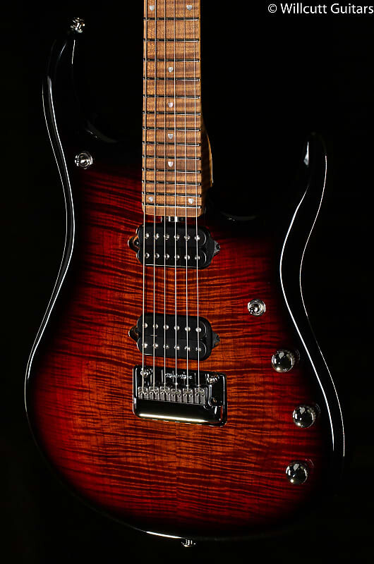 

Электрогитара Ernie Ball Music Man JP15 Piezo Tiger Eye Flame