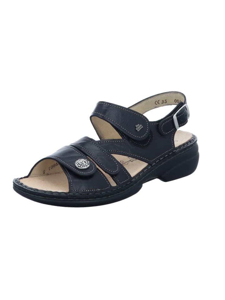

Сандалии на плоской подошве Finn Comfort, черный