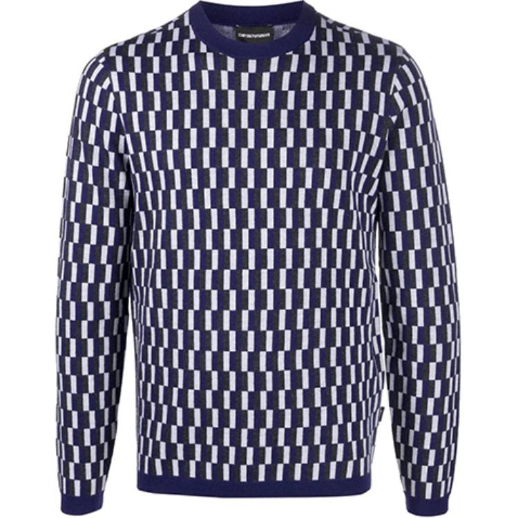 

Свитер мужской синий EMPORIO ARMANI