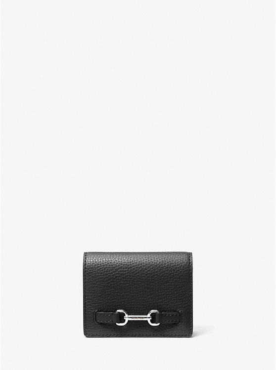 

Маленький кошелек Carson из шагреневой кожи Michael Kors, черный