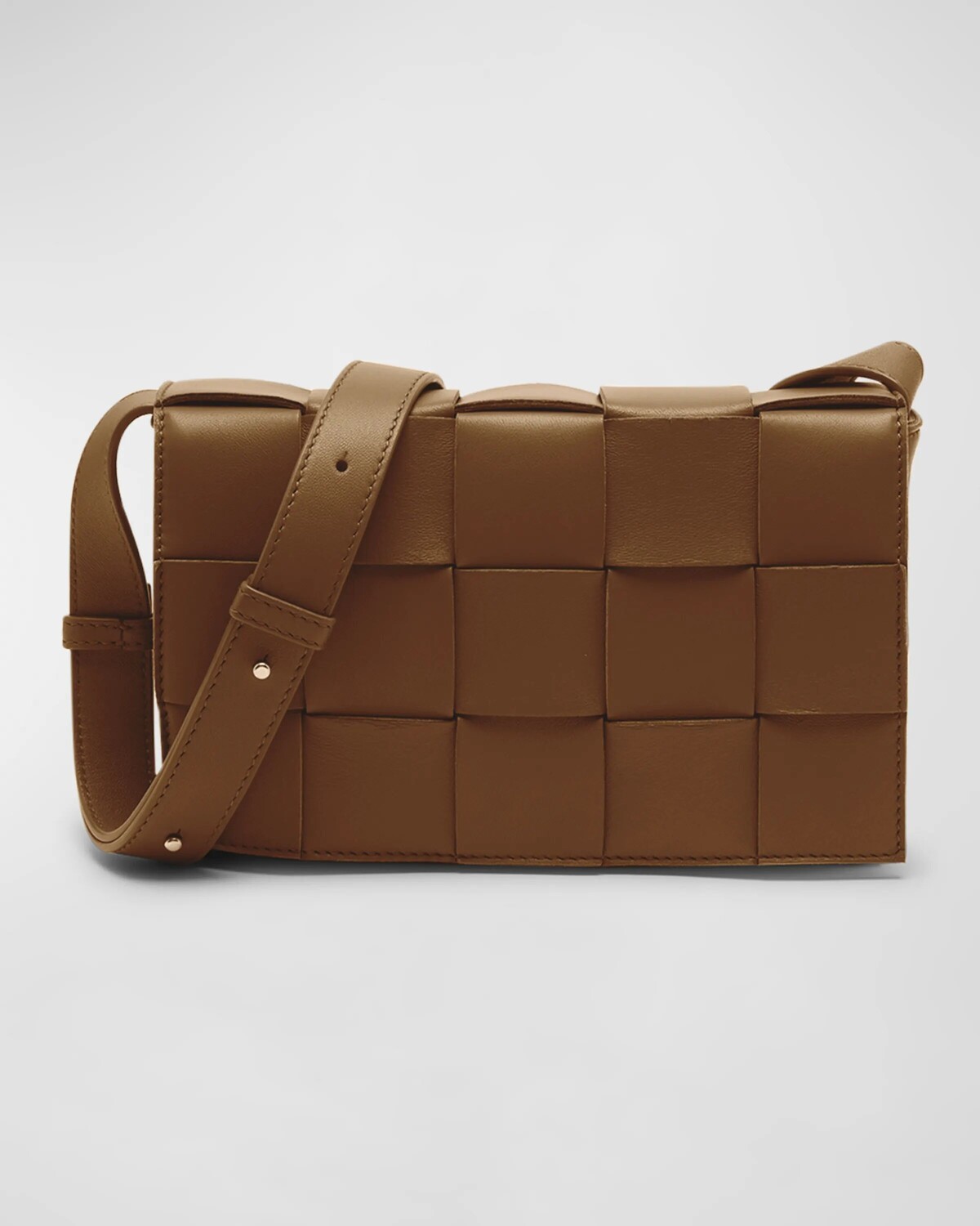 

Кассетная сумка Bottega Veneta, цвет White/Gold