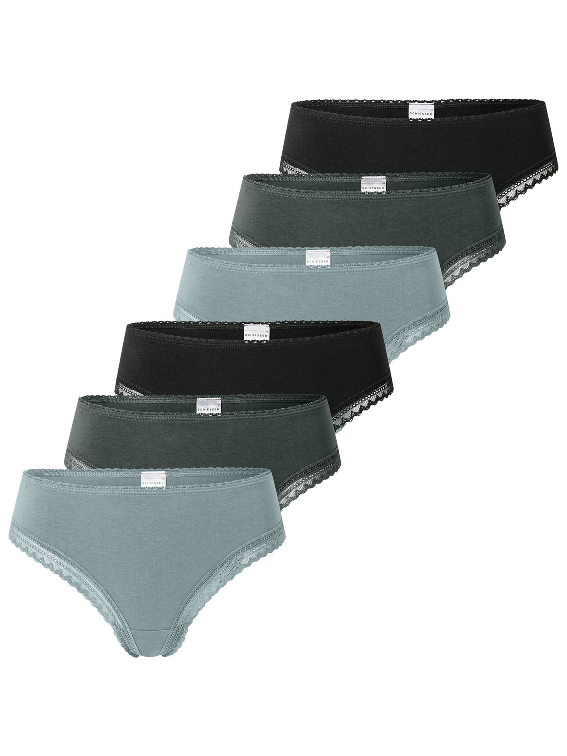 

SCHIESSER Трусики 'Modern Multipacks' в цветах Grey, Taupe, Black