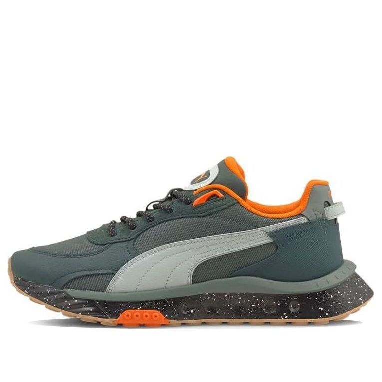 

Носки PUMA Wild Rider 'Winter - Balsam Green', серый