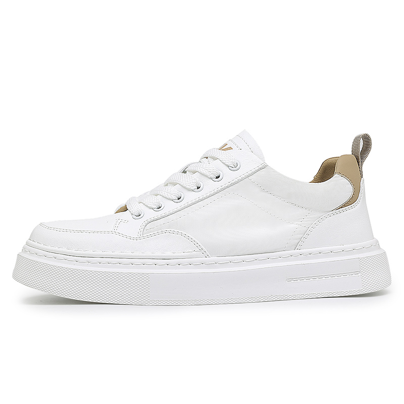 

OFFER-AITR Скользоустойчивые, износостойкие, дышащие мужские скейтерские кроссовки AITR с низким верхом - белый абрикос, цвет White Apricot