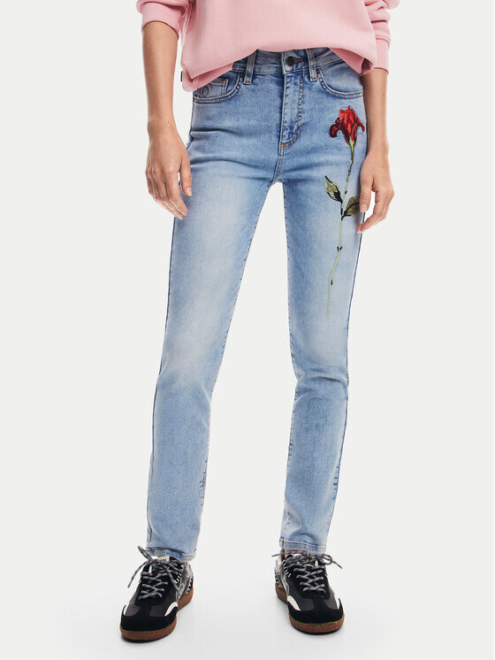 

Джинсы скинни Desigual, синий