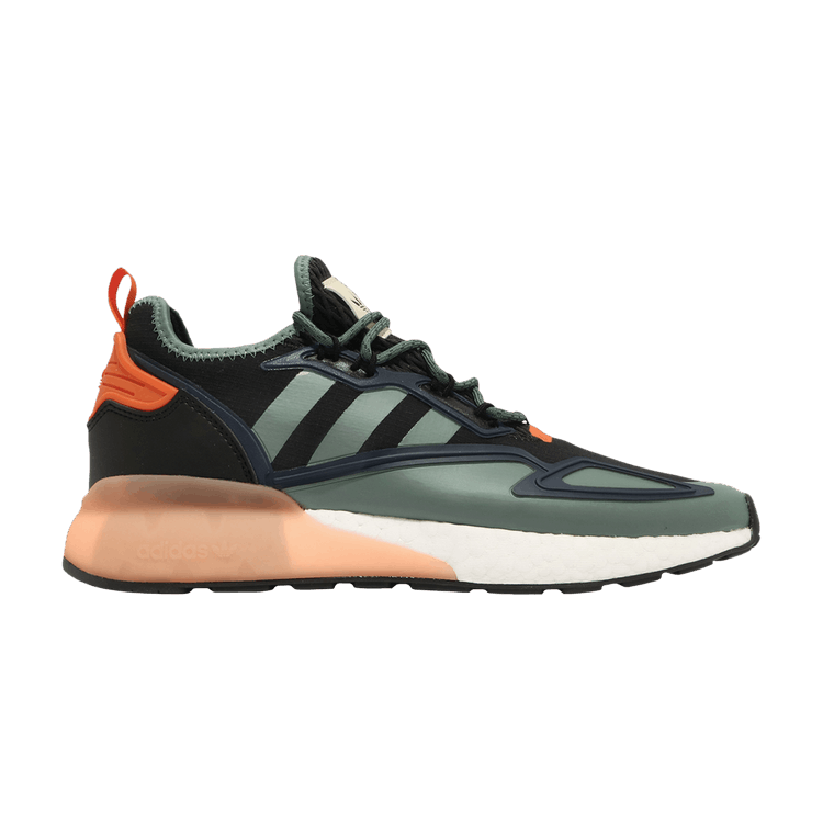 

Кроссовки adidas ZX 2K Boost 'Black Tech Emerald', черный