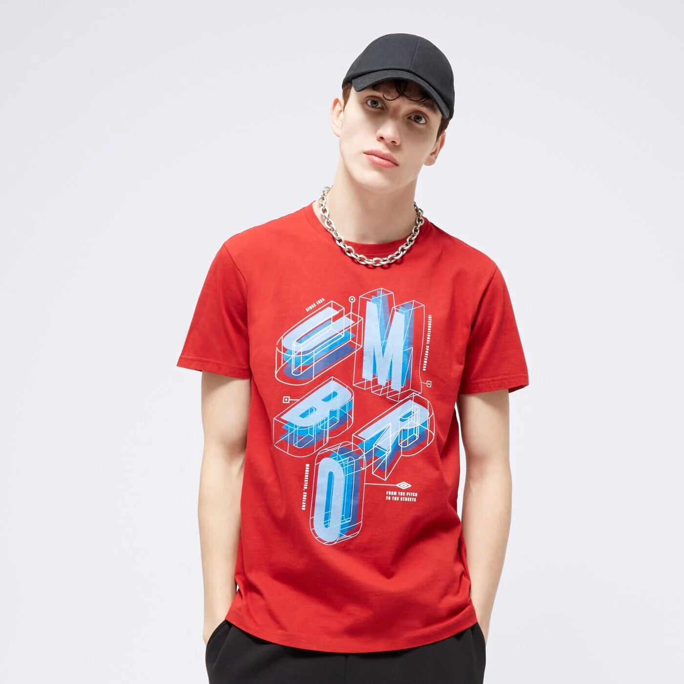 

Футболка Umbro JOne, красный