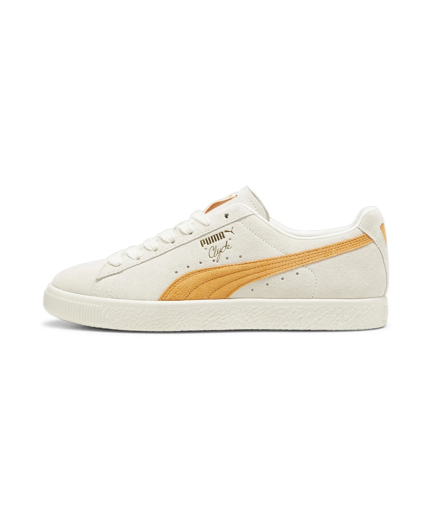 Мужские кроссовки PUMA CLYDE OG оранжевые — фото 2