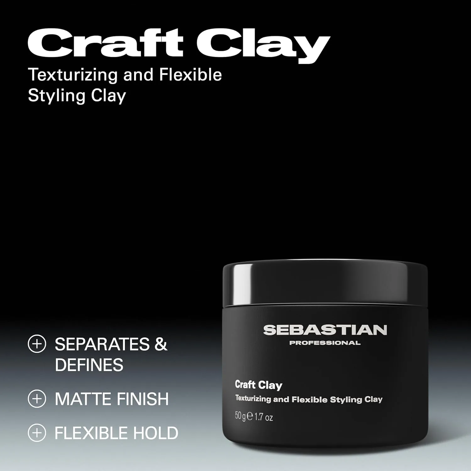 Набор для укладки Wolf Shag | Sebastian Professional No.Breaker Bonding & Styling Leave-in Cream 145 г + Sebastian Craft Clay, Remoldable Texturizing Hair Clay, 48 г — фото 2