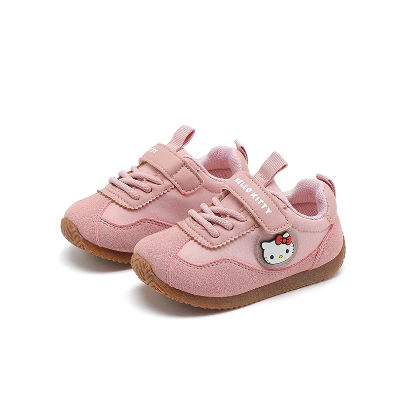 Детские скейтерские кроссовки Hello Kitty Rebound Lightweight Cushioning Balance Low top Sanrio, Hello Kitty-Pink — фото 4