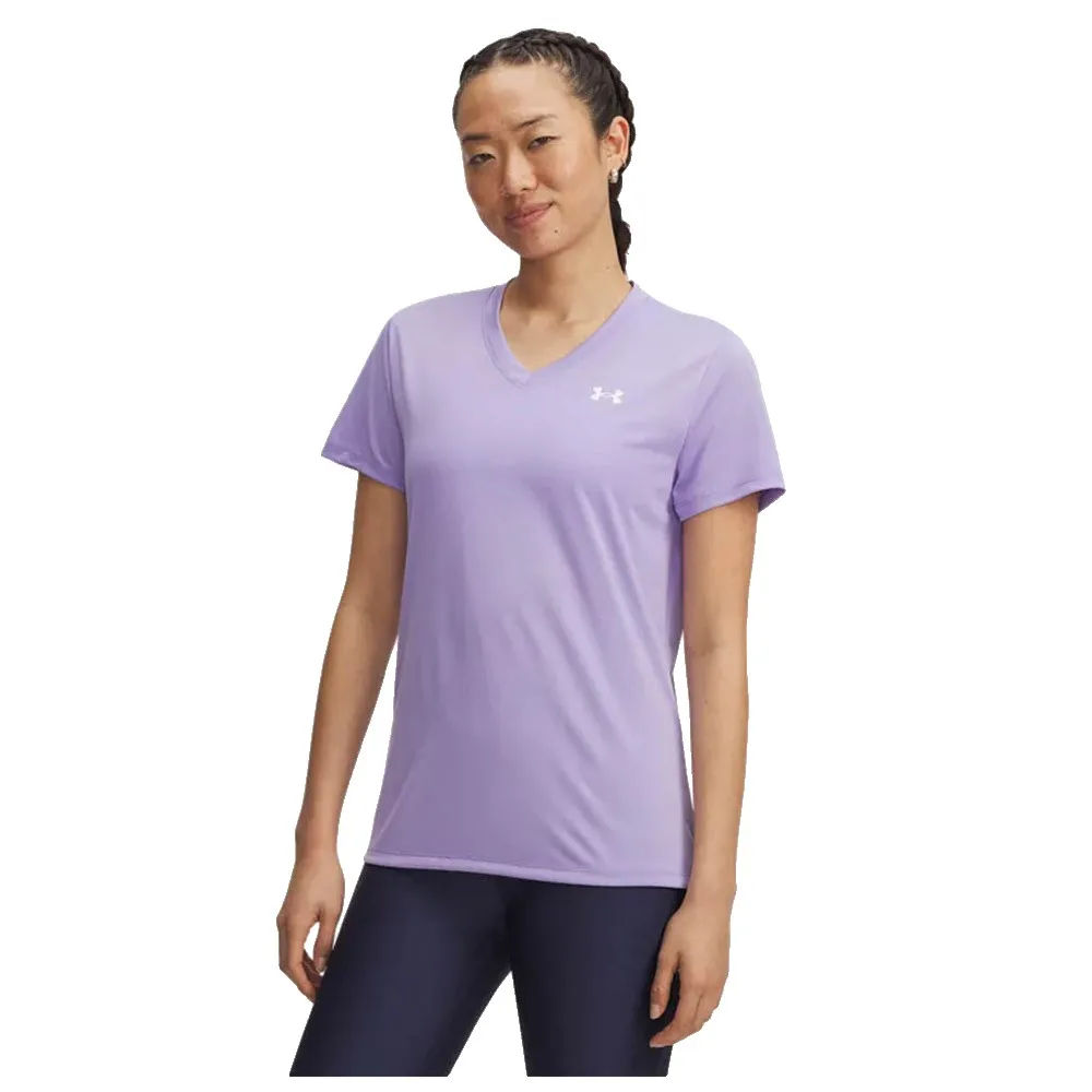 

Футболка с коротким рукавом спортивная Under Armour Tech Solid SSV, фиолетовый