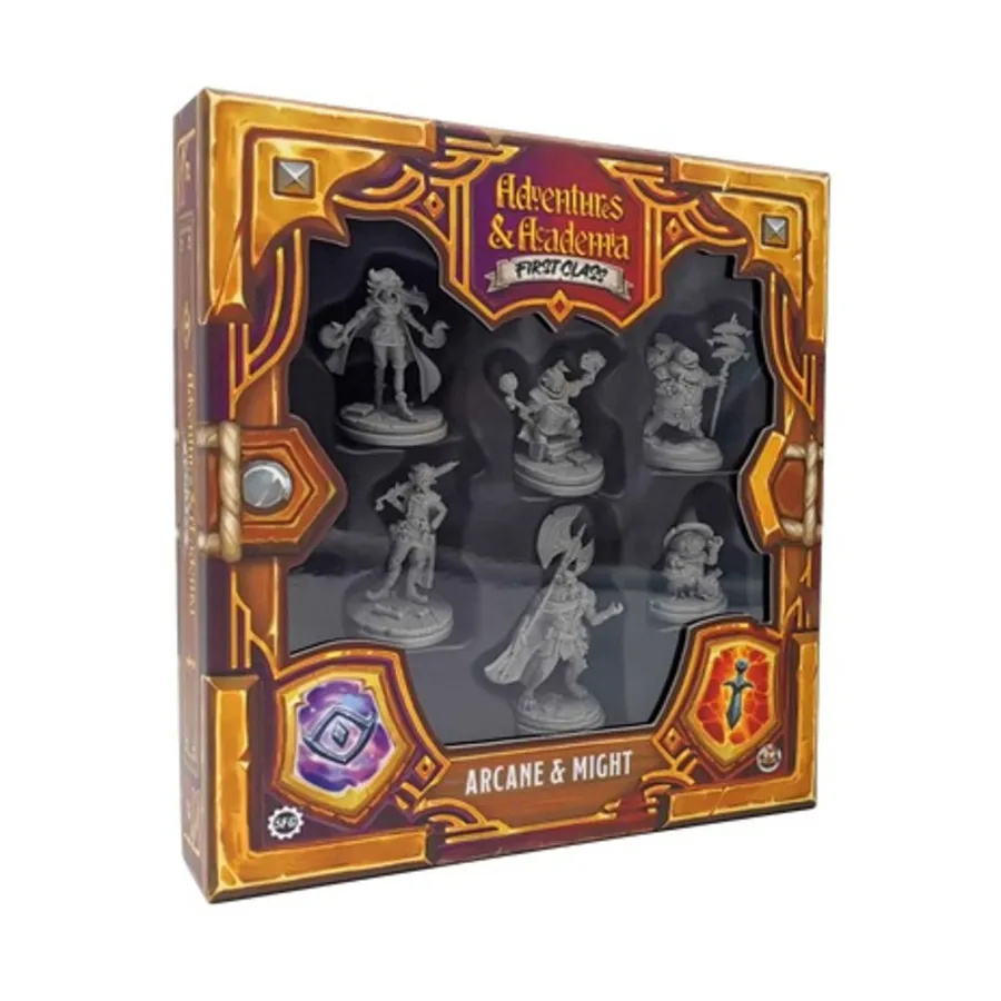 

Бокс-сет миниатюр Arcane & Might, Adventures & Academia - First Class